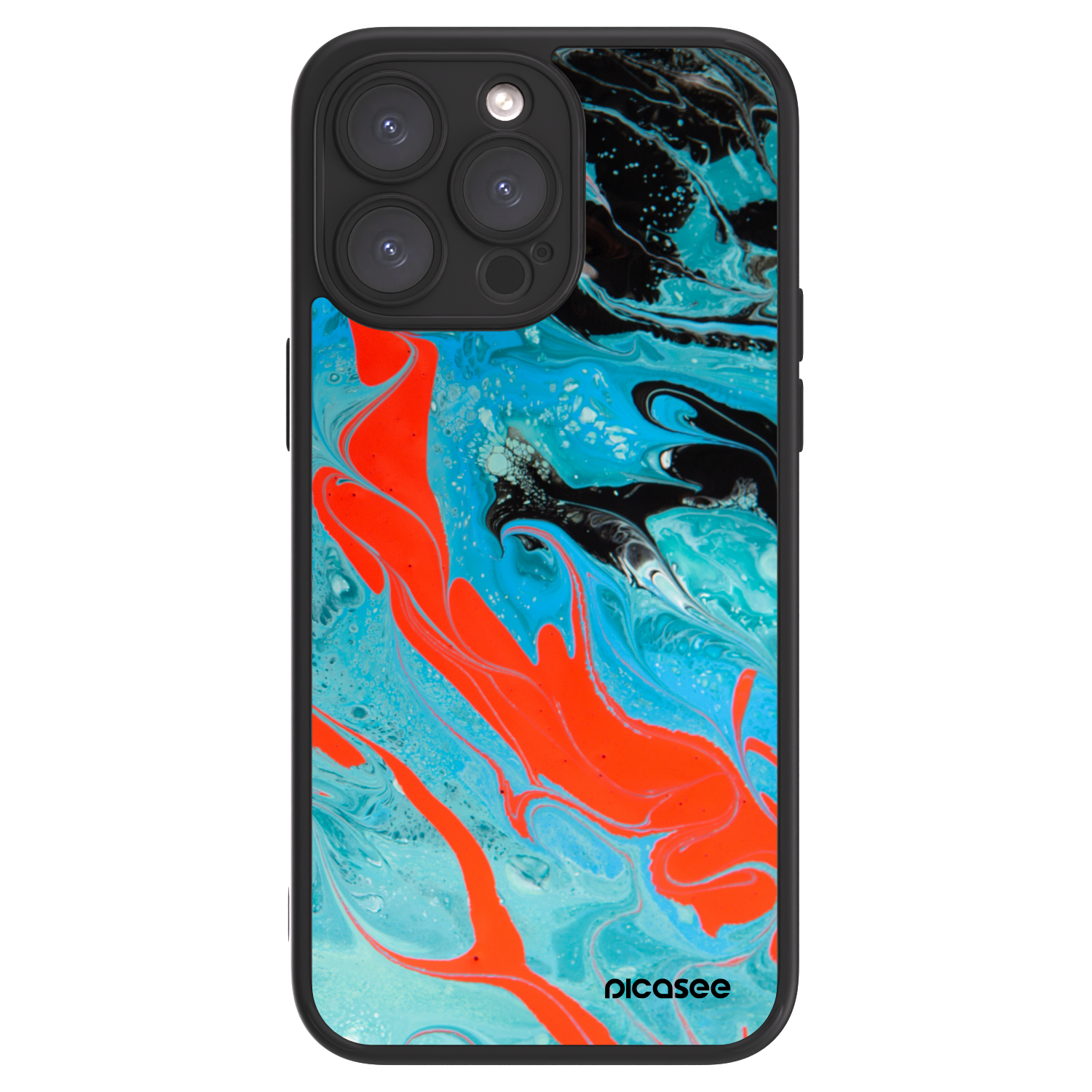 Picasee ULTIMATE CASE pro Apple iPhone 15 Pro Max - Blue Magma