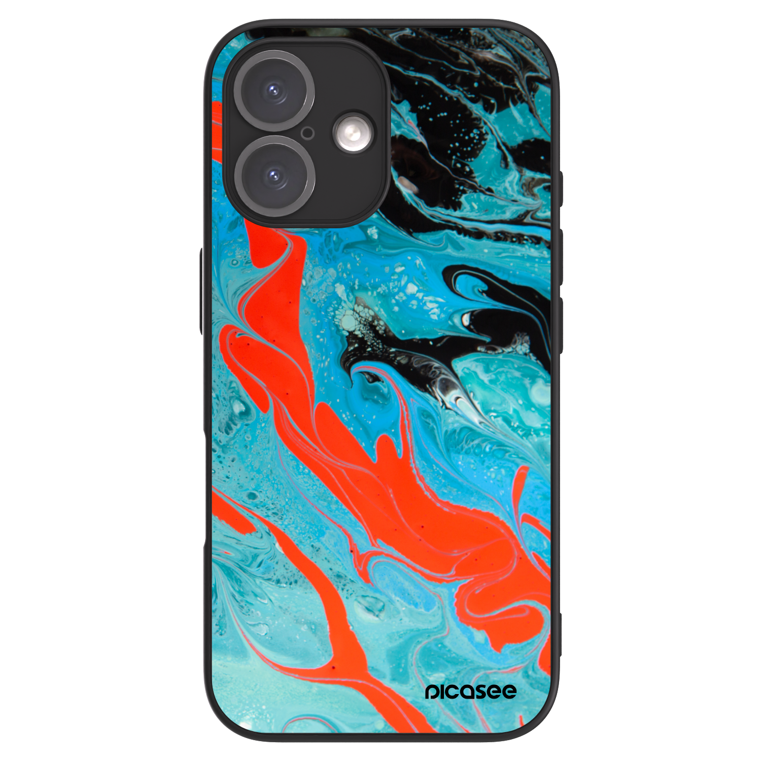 Picasee ULTIMATE CASE MagSafe pro Apple iPhone 16 - Blue Magma