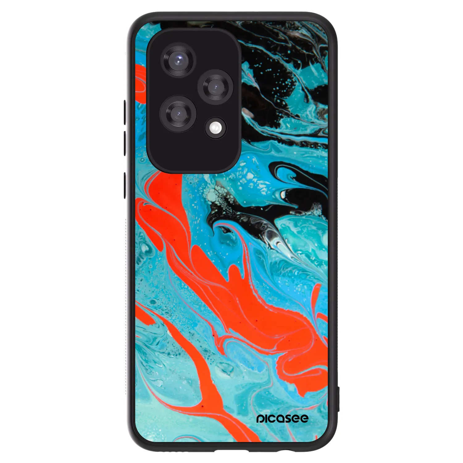 Picasee ULTIMATE CASE pro Honor 200 Lite - Blue Magma