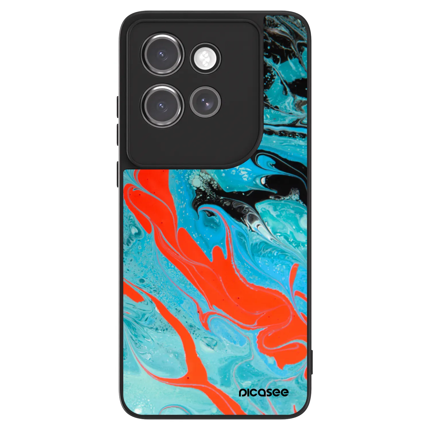 Picasee ULTIMATE CASE pro Motorola Edge 50 Neo - Blue Magma