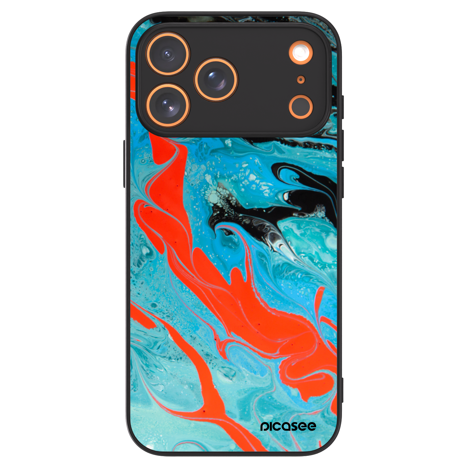 Picasee ULTIMATE CASE pro Apple iPhone 17 Pro Max - Blue Magma