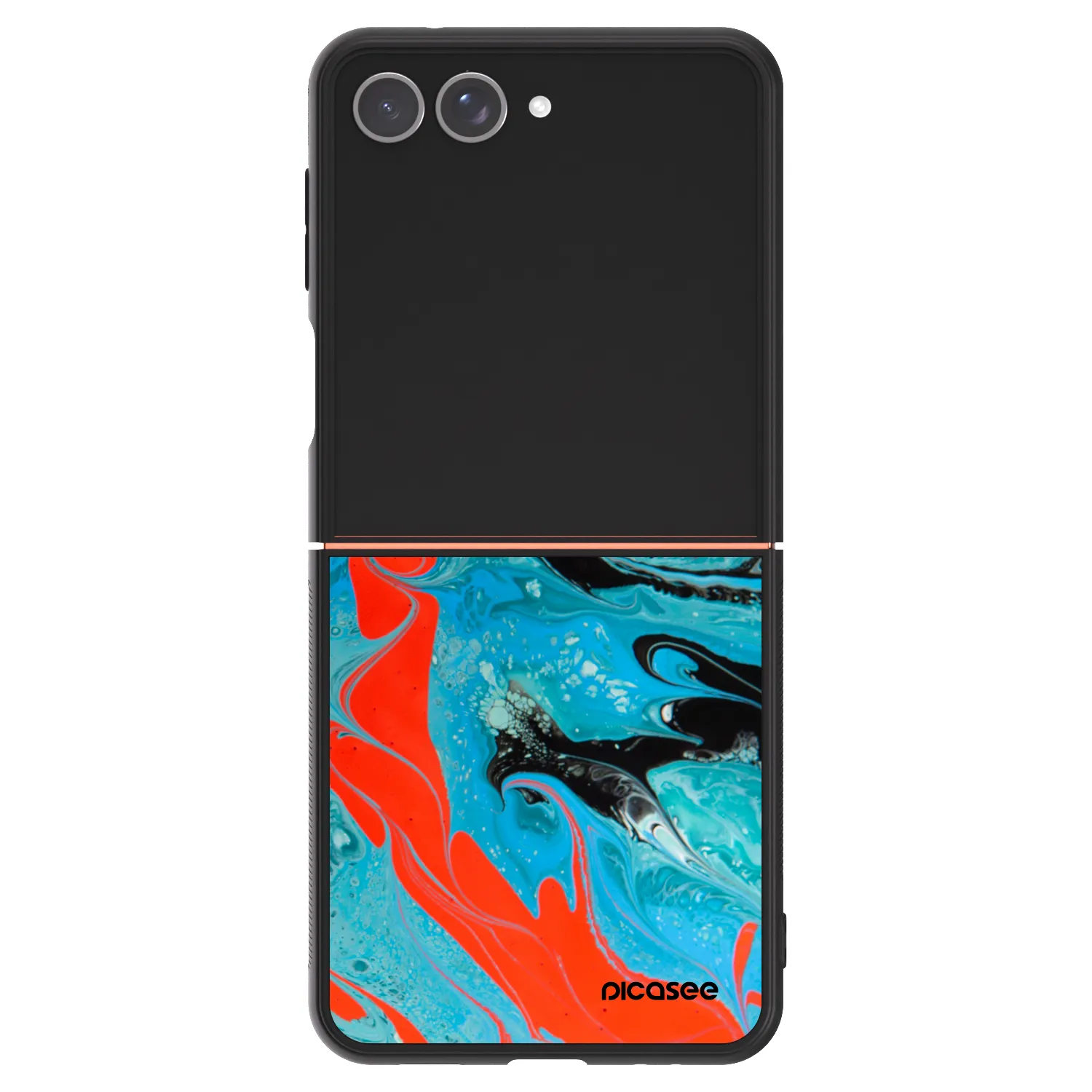 Picasee ULTIMATE CASE pro Samsung Galaxy Z Flip7 5G - Blue Magma