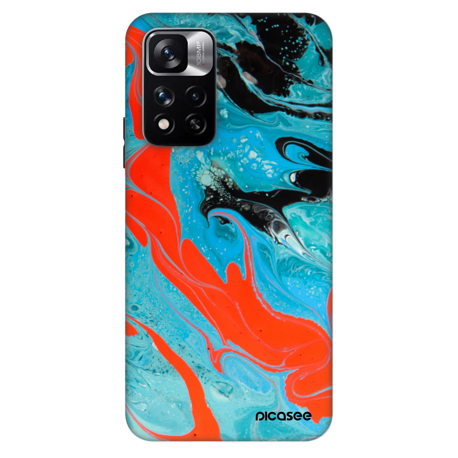 Picasee Fashion Case pro Xiaomi Redmi Note 11 Pro - Blue Magma