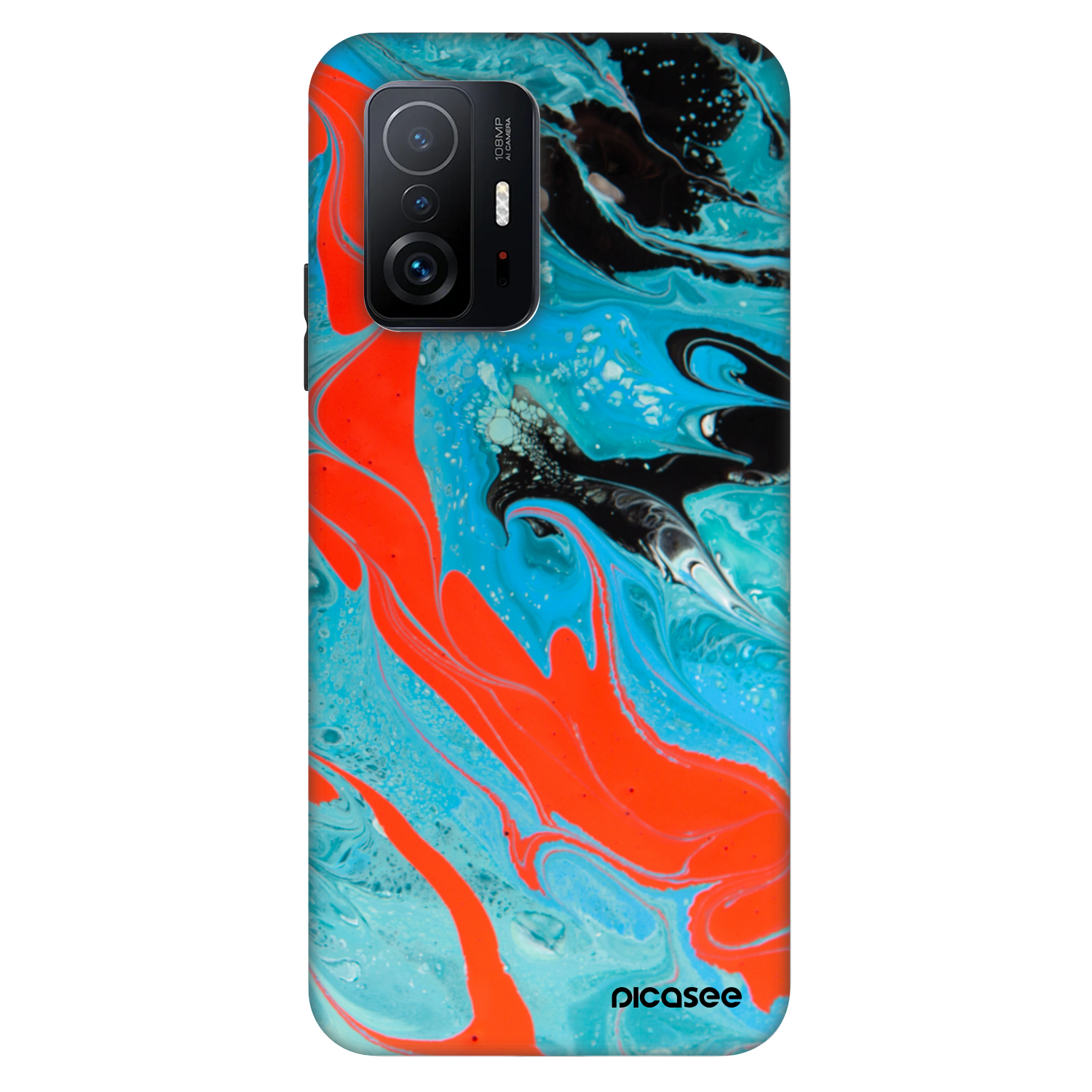 Picasee Fashion Case pro Xiaomi 11T Pro - Blue Magma
