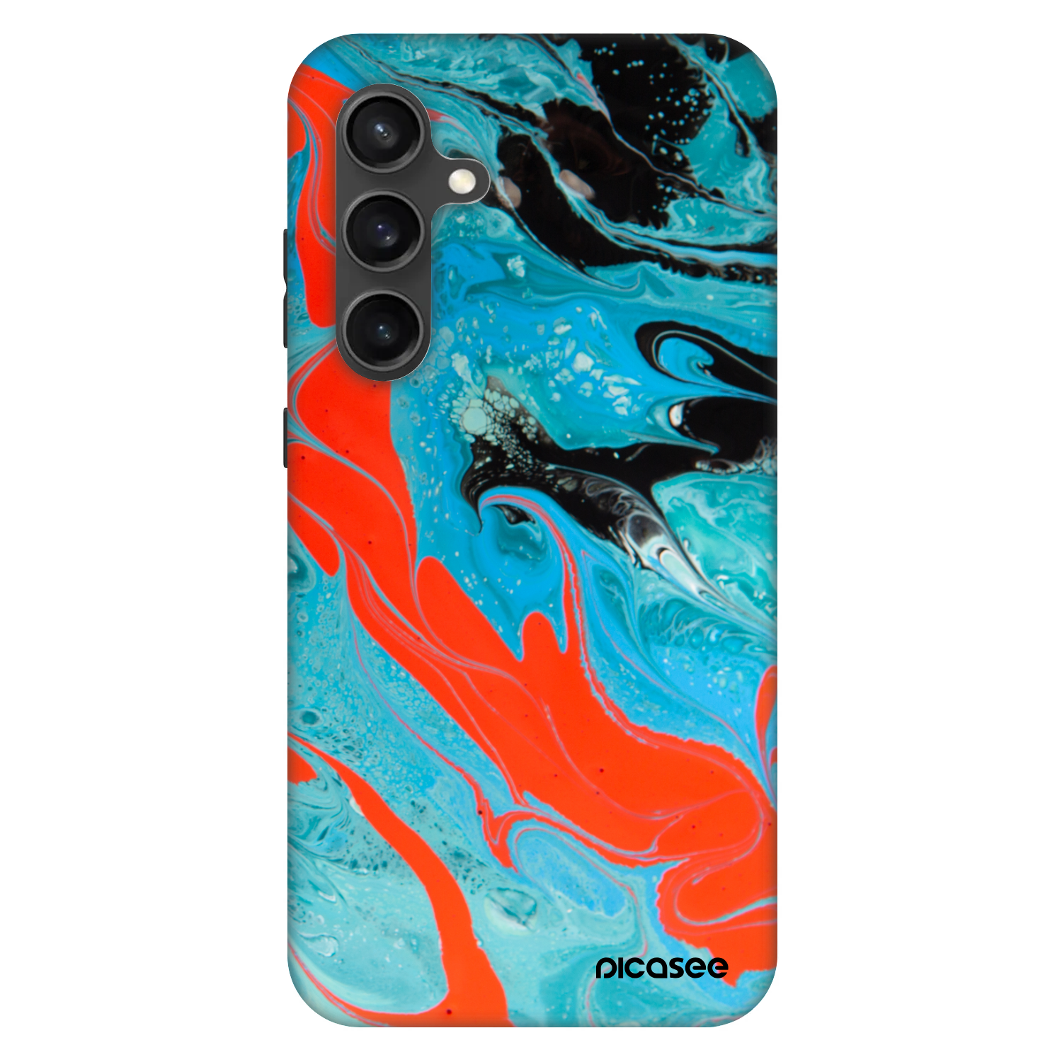 Picasee Fashion Case pro Samsung Galaxy S24 FE S721B - Blue Magma