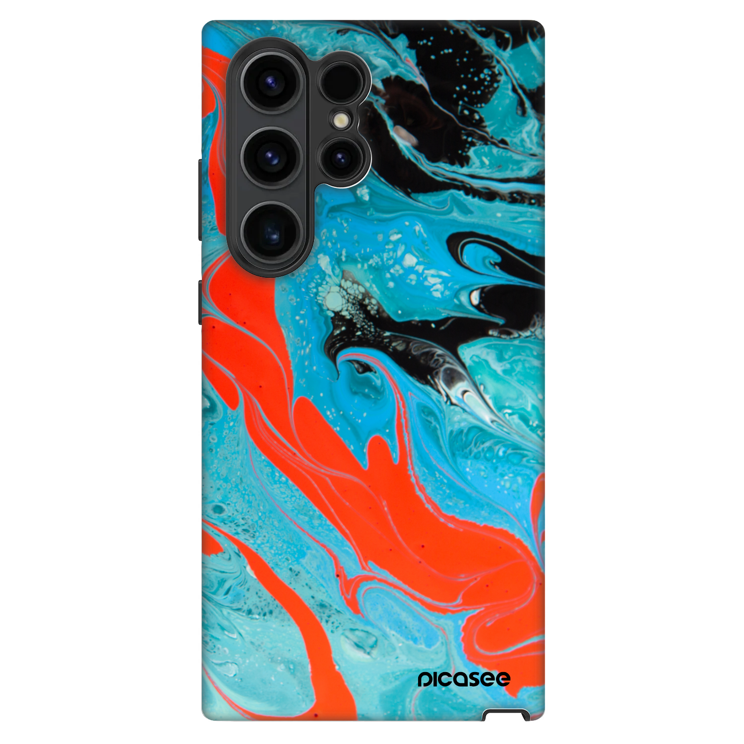 Picasee Fashion Case pro Samsung Galaxy S23 Ultra 5G - Blue Magma