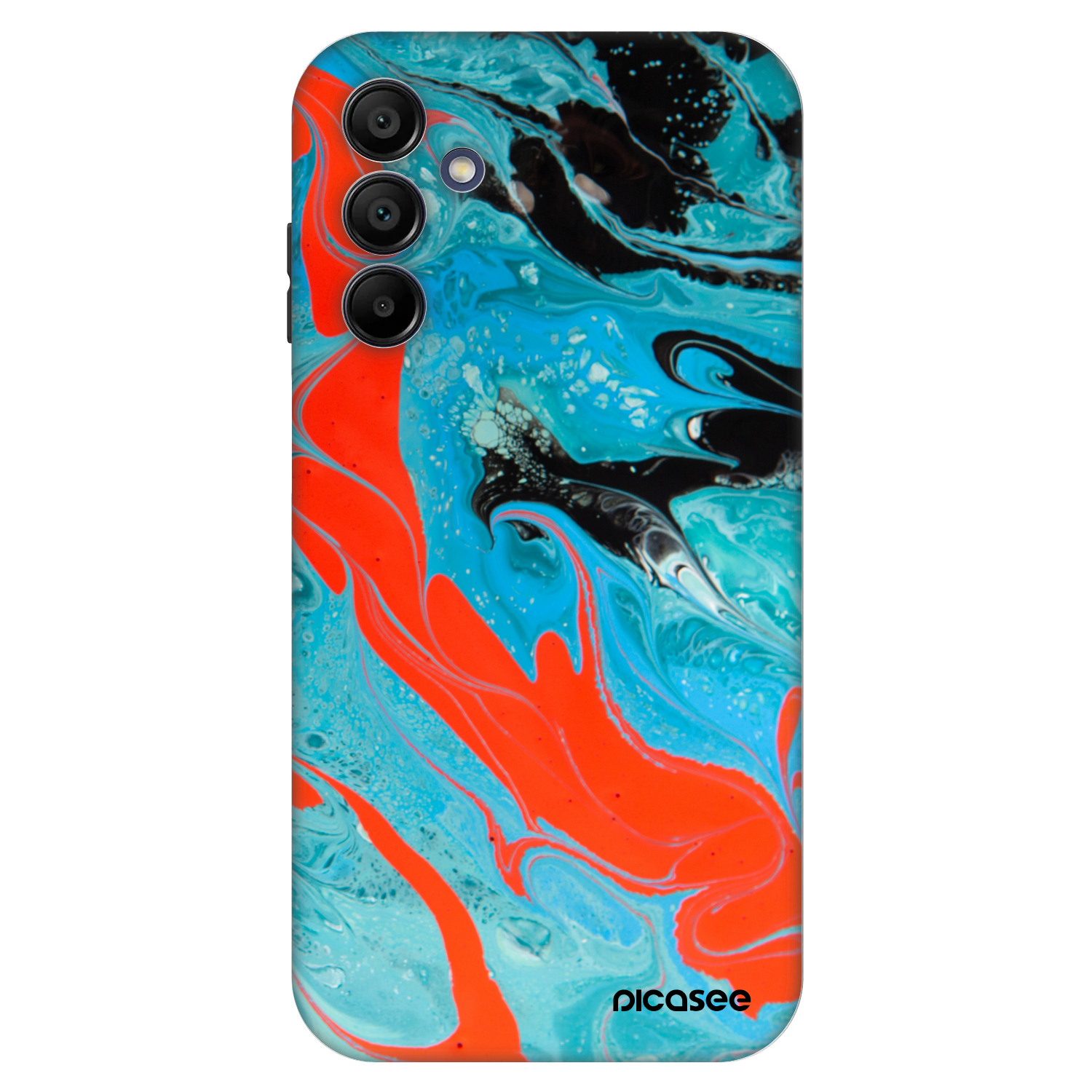 Picasee Fashion Case pro Samsung Galaxy A15 A155F 4G - Blue Magma