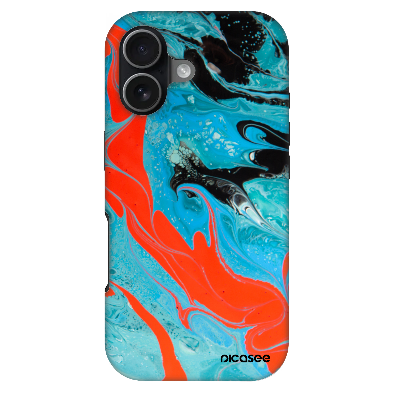 Picasee Fashion Case MagSafe Apple iPhone 17 - Blue Magma