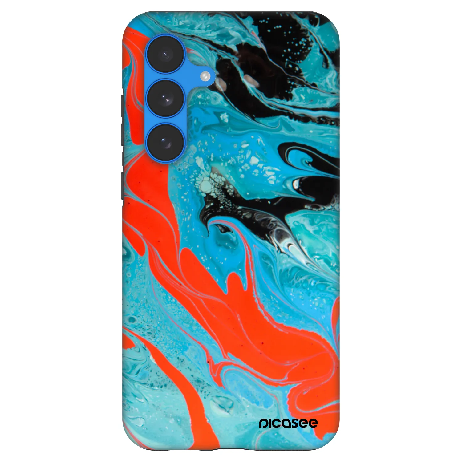 Picasee Fashion Case pro Samsung Galaxy S25 FE 5G - Blue Magma