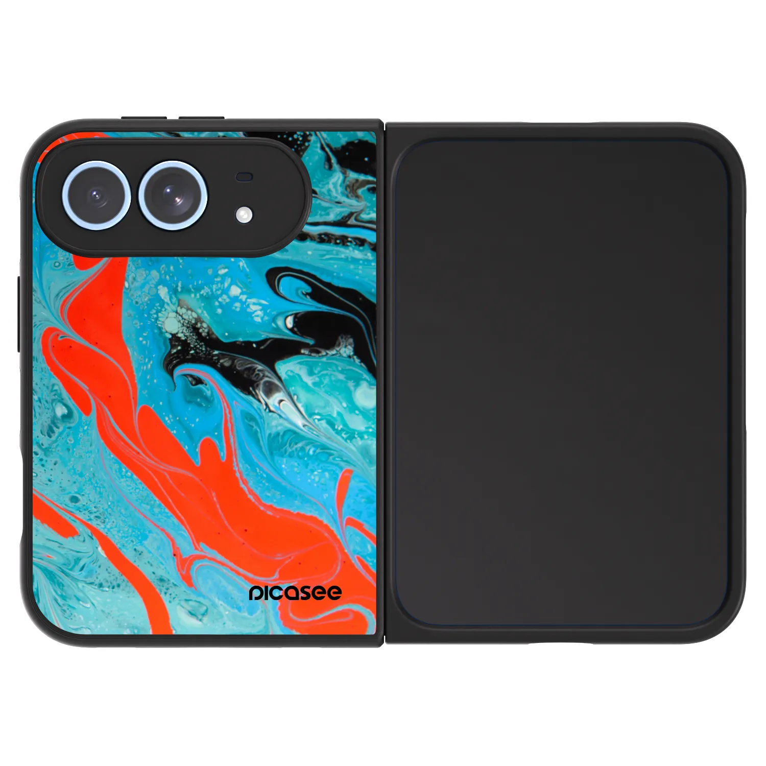 Picasee ULTIMATE CASE MagSafe pro Apple iPhone Duo - Blue Magma