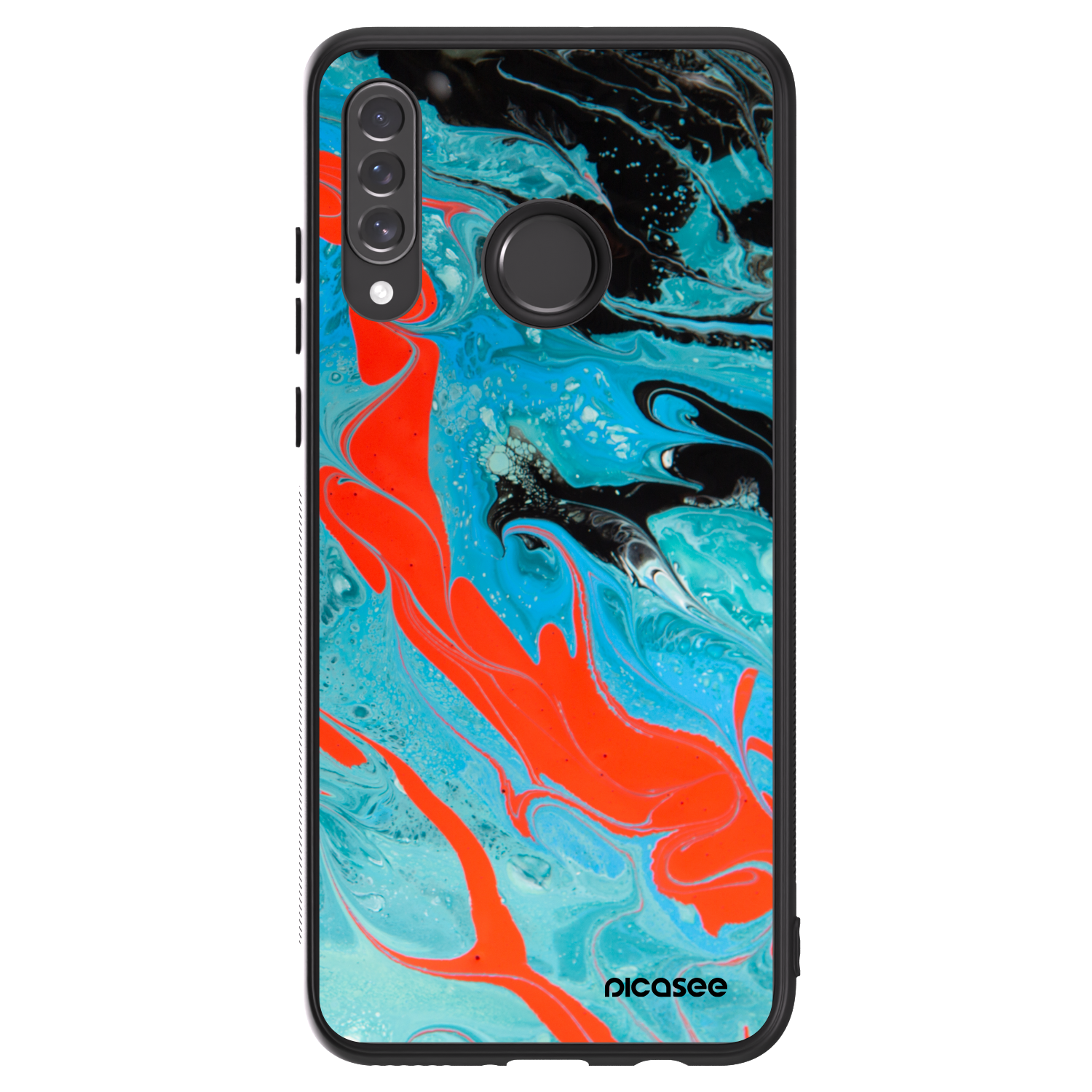 Picasee ULTIMATE CASE pro Huawei P30 Lite - Blue Magma