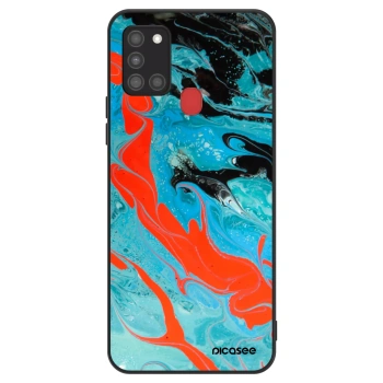 Obal pro Samsung Galaxy A21s - Blue Magma