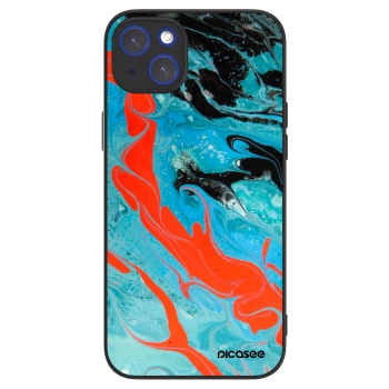 Picasee ULTIMATE CASE MagSafe pro Apple iPhone 14 Plus - Blue Magma