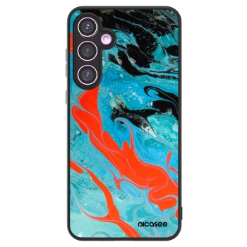 Picasee ULTIMATE CASE pro Samsung Galaxy A35 5G A356B - Blue Magma
