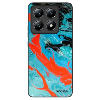 Picasee ULTIMATE CASE pro Xiaomi 14T Pro - Blue Magma