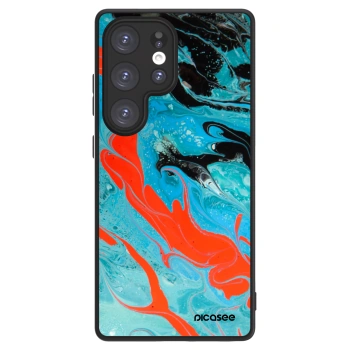 Picasee ULTIMATE CASE pro Samsung Galaxy S25 Ultra 5G - Blue Magma