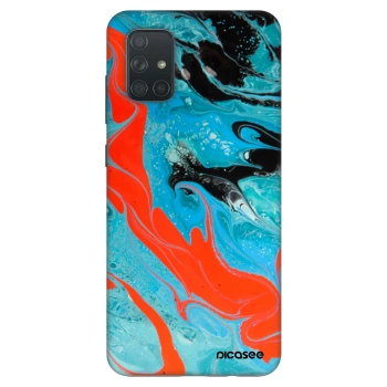Obal pro Samsung Galaxy A71 A715F - Blue Magma