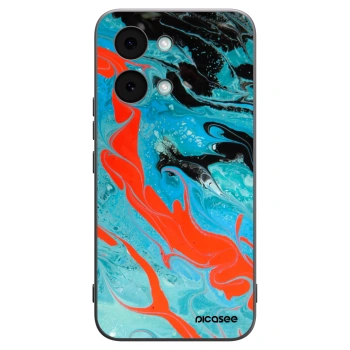 Picasee silikonový černý obal pro Xiaomi Poco X8 Pro Max - Blue Magma
