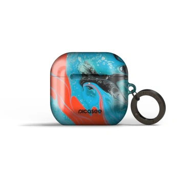 Obal pro Apple AirPods 4 - Blue Magma