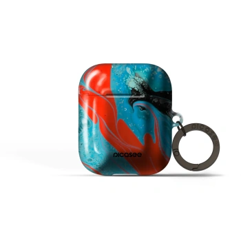 Obal pro Apple AirPods 1 - Blue Magma