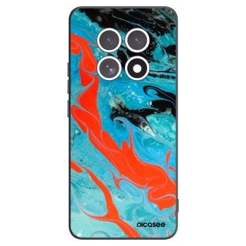 Picasee silikonový černý obal pro Xiaomi Redmi Note 15 5G - Blue Magma