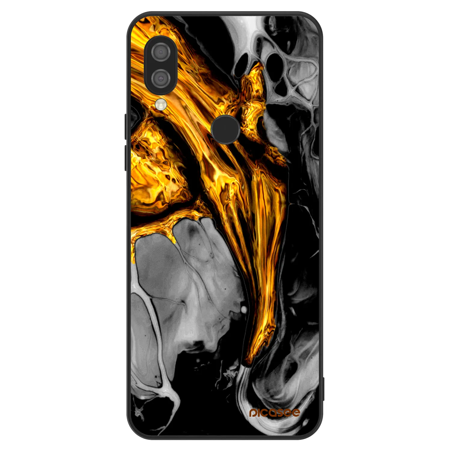 Picasee ULTIMATE CASE pro Xiaomi Redmi 7 - Black Gold