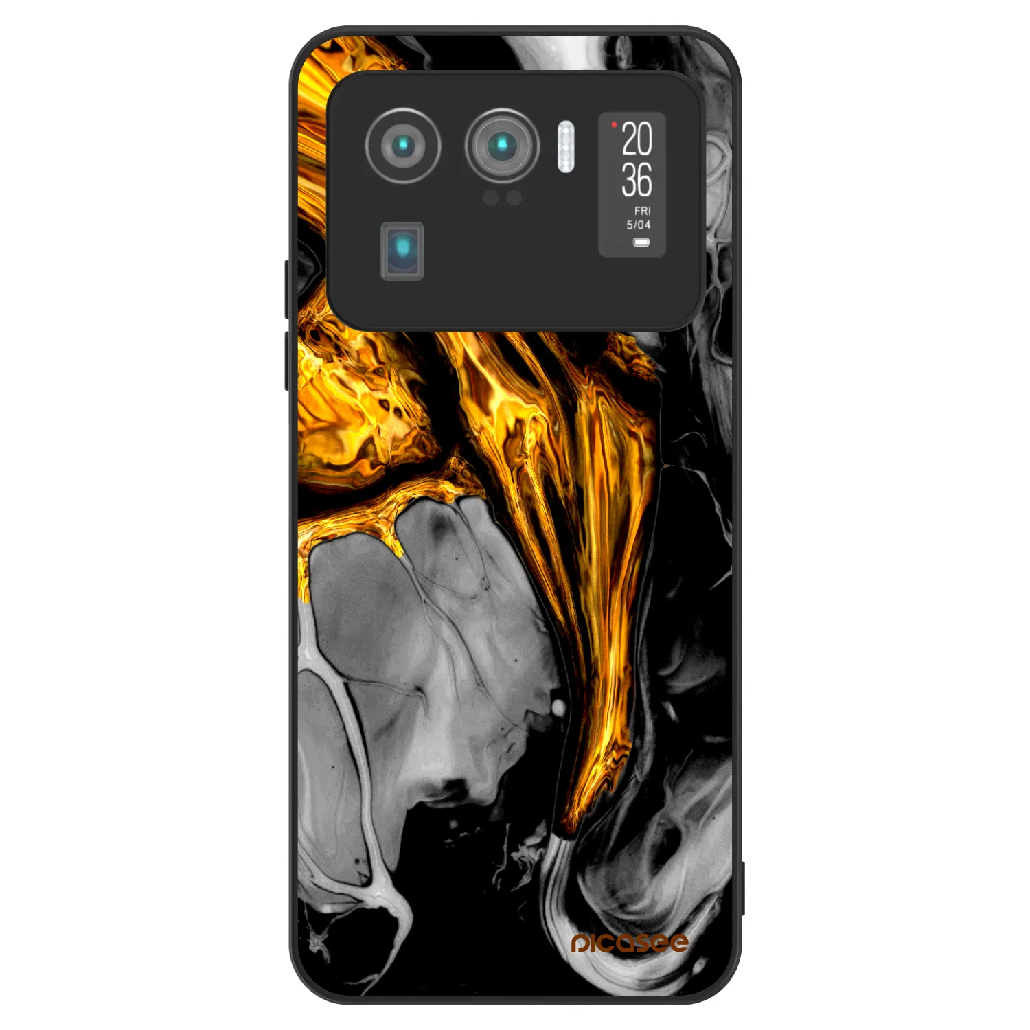 Picasee ULTIMATE CASE pro Xiaomi Mi 11 Ultra - Black Gold