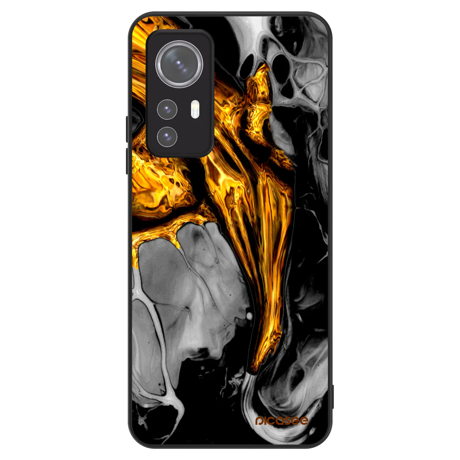 Picasee ULTIMATE CASE pro Xiaomi 12X - Black Gold