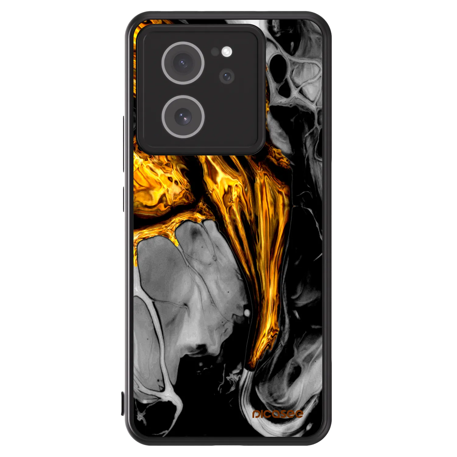 Picasee ULTIMATE CASE pro Xiaomi 13T Pro - Black Gold
