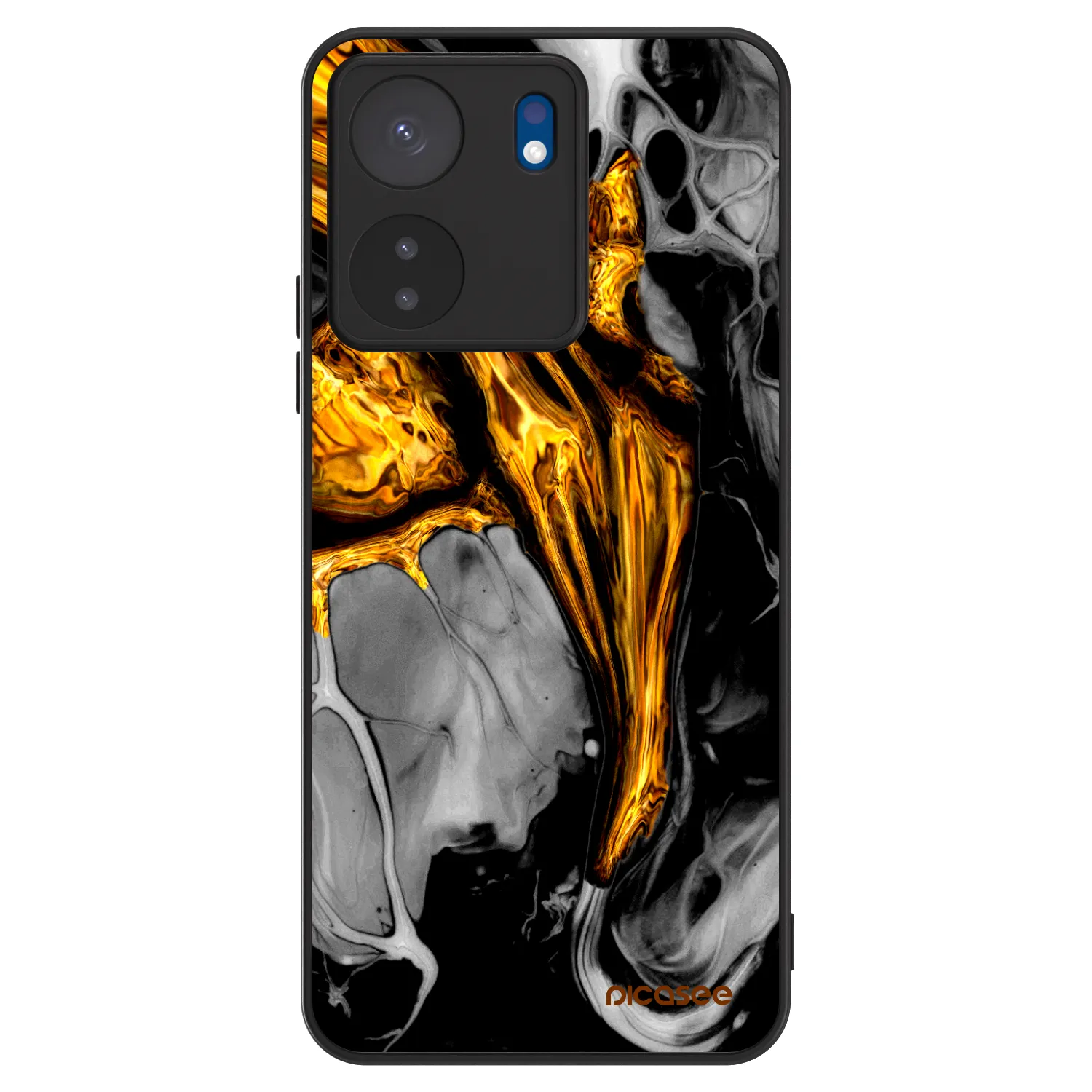 Picasee ULTIMATE CASE pro Xiaomi Redmi 13C 4G - Black Gold