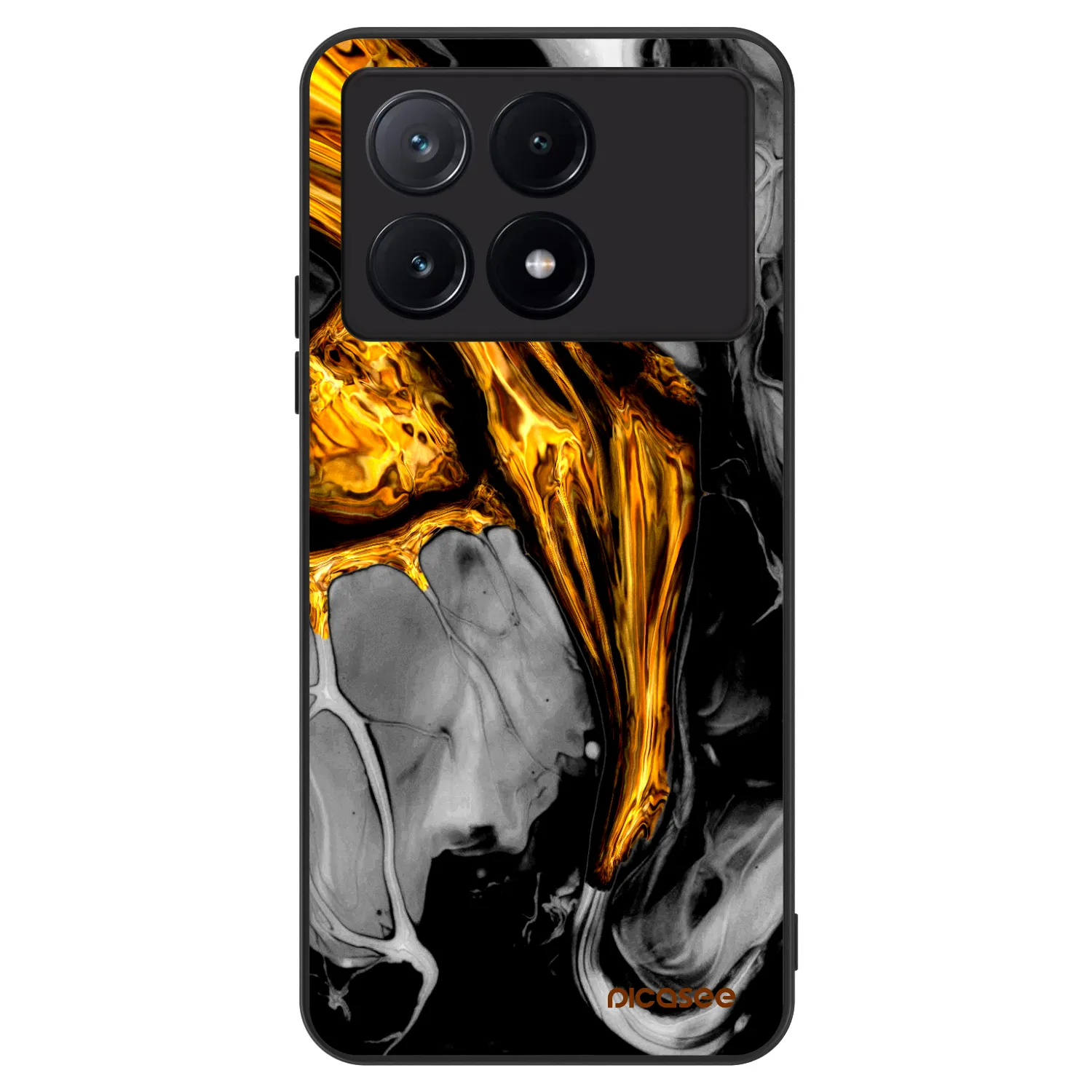 Picasee ULTIMATE CASE pro Xiaomi Poco X6 Pro - Black Gold