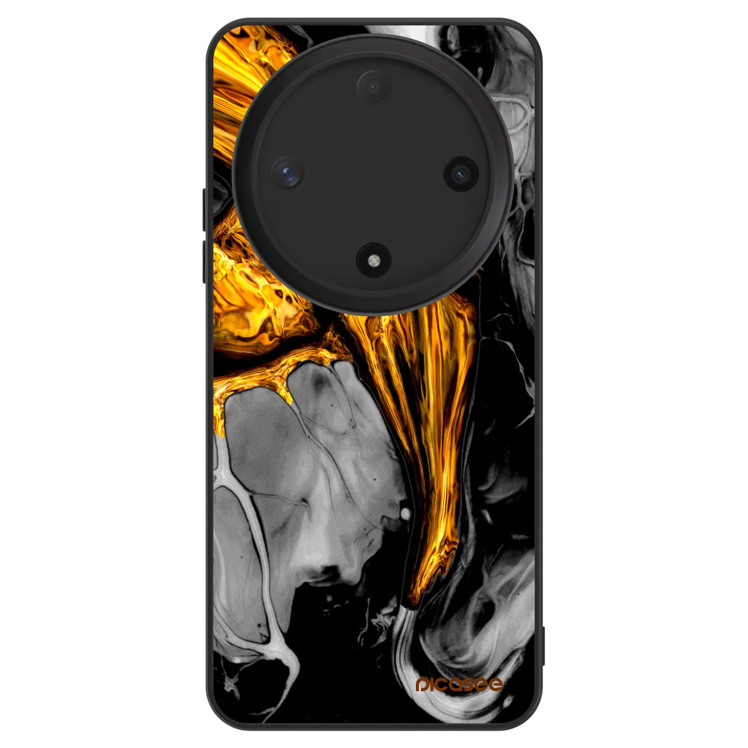 Picasee ULTIMATE CASE pro Honor Magic6 Lite 5G - Black Gold