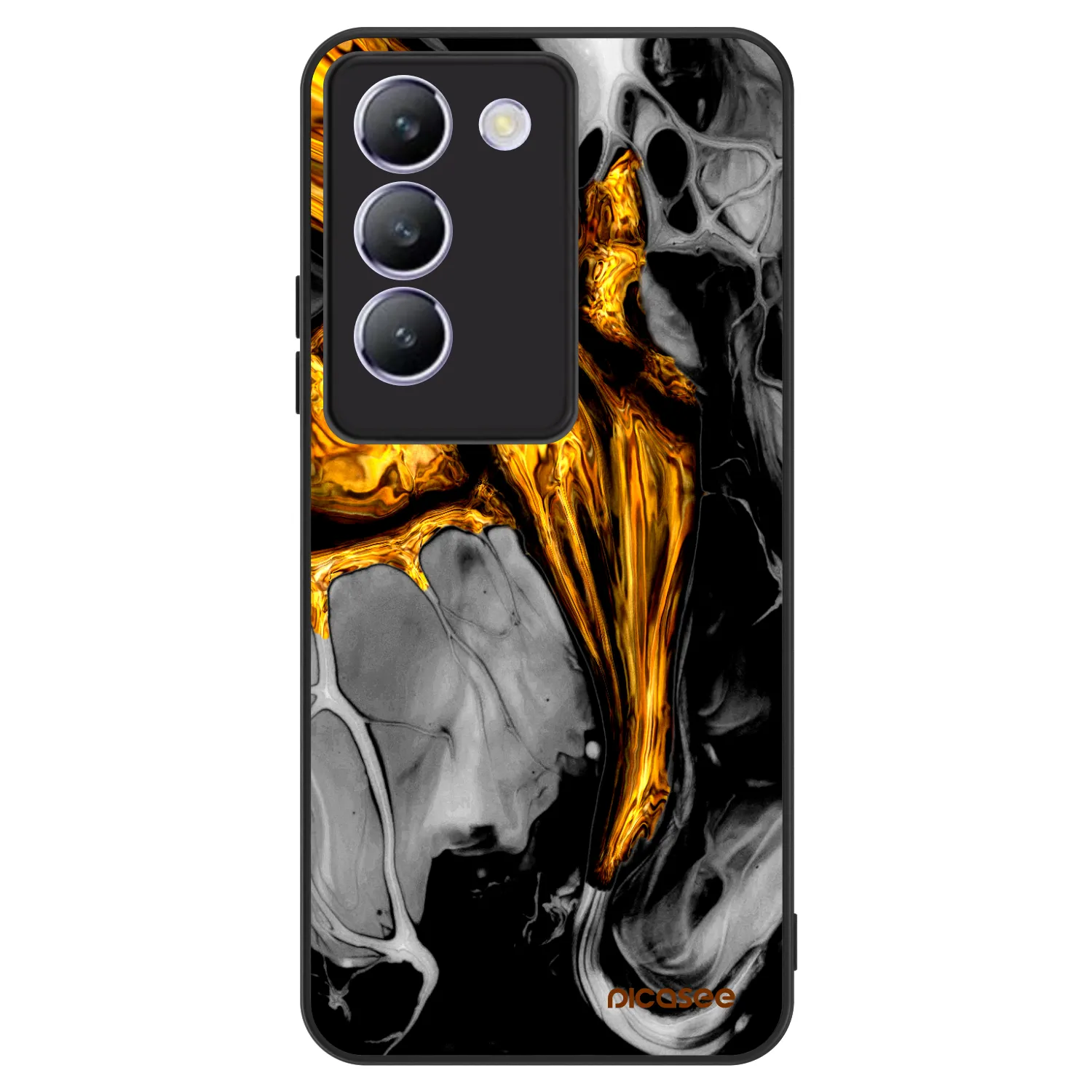Picasee ULTIMATE CASE pro Vivo V40 SE 5G - Black Gold