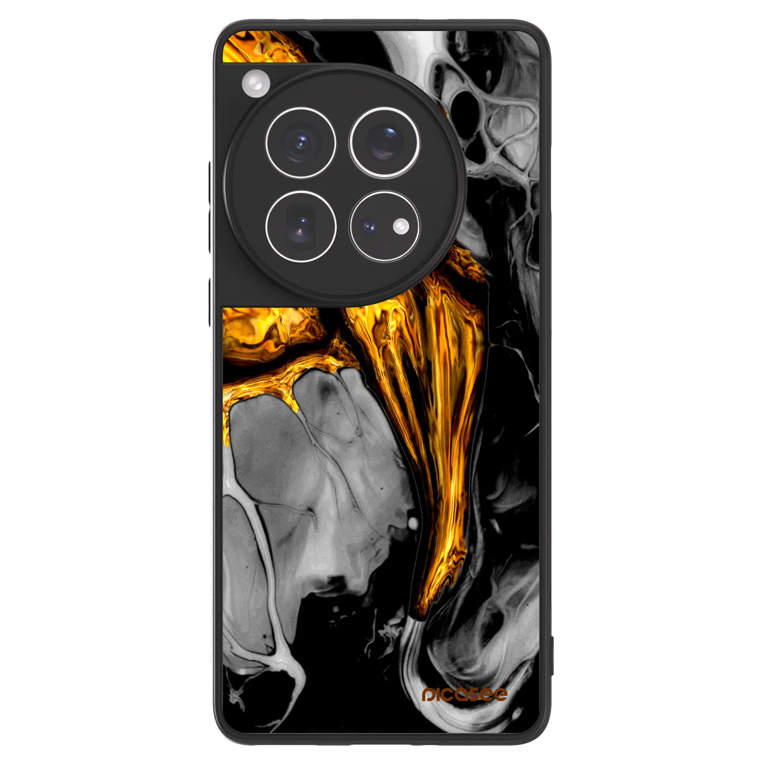 Picasee ULTIMATE CASE pro OnePlus 12 5G - Black Gold
