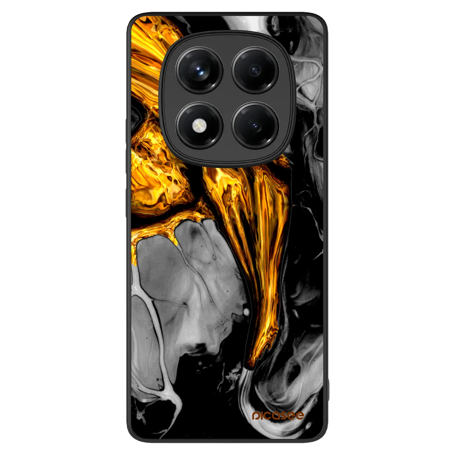 Picasee ULTIMATE CASE pro Xiaomi Redmi Note 14 Pro+ 5G - Black Gold