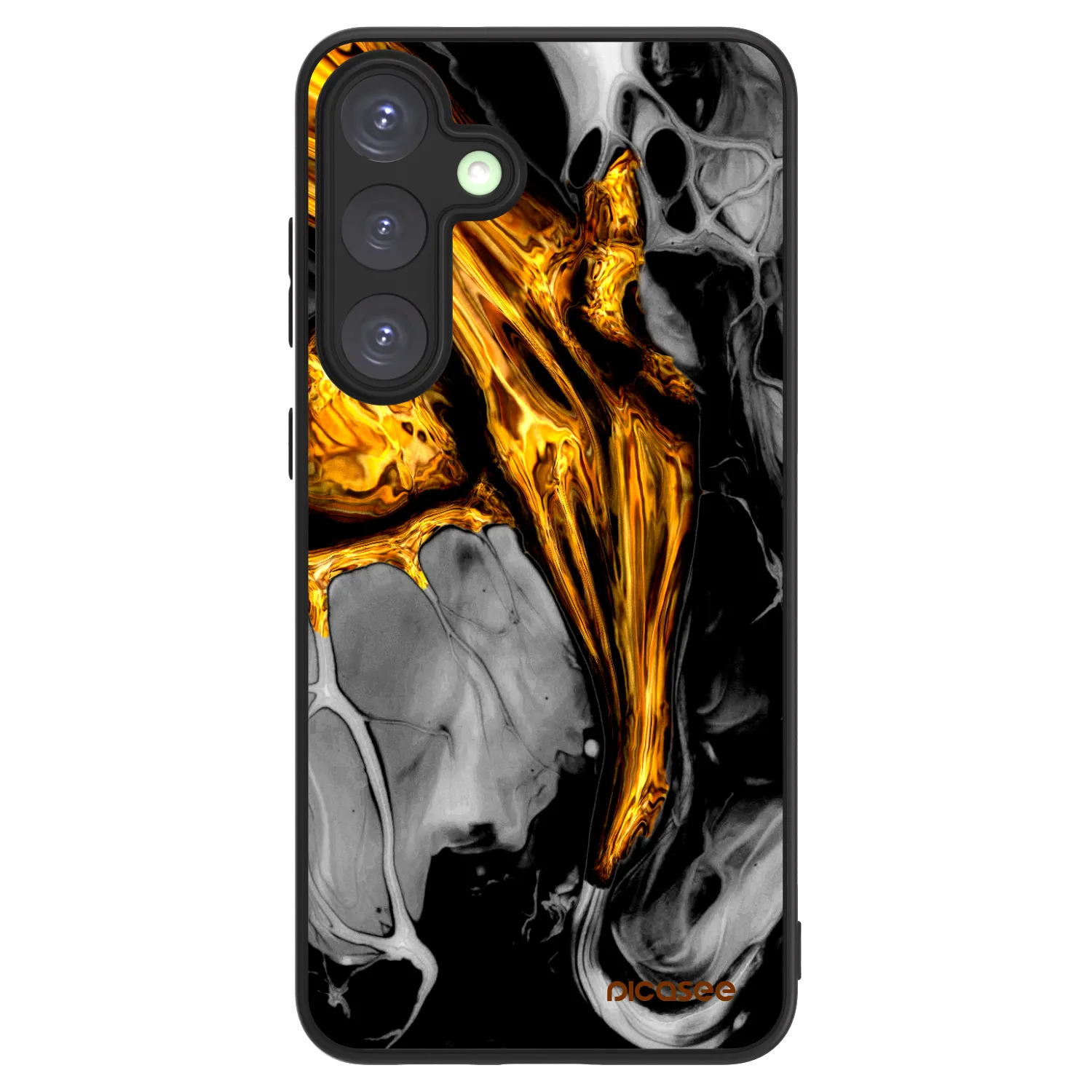 Picasee ULTIMATE CASE pro Samsung Galaxy S25+ 5G - Black Gold
