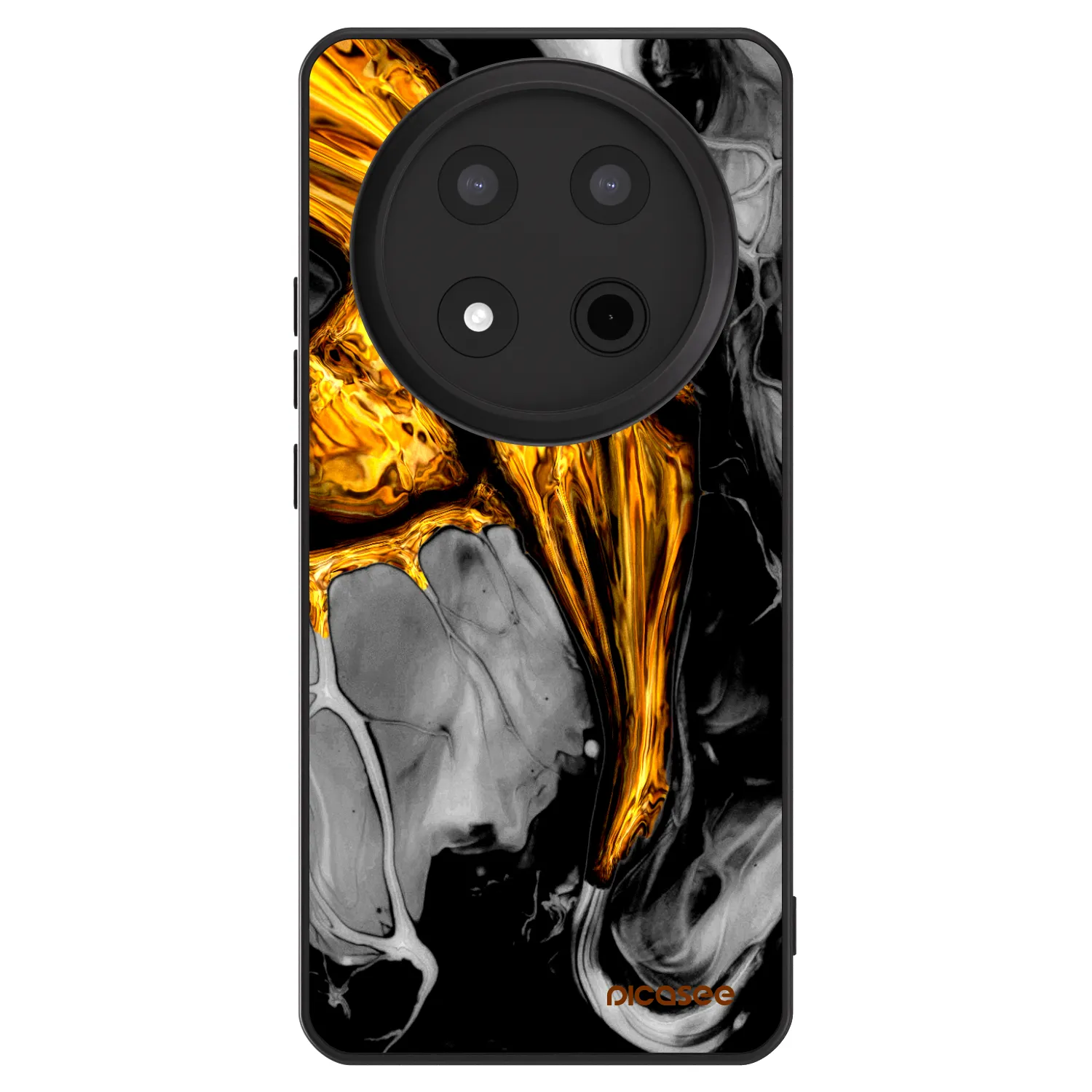 Picasee ULTIMATE CASE pro Honor Magic7 Lite 5G - Black Gold