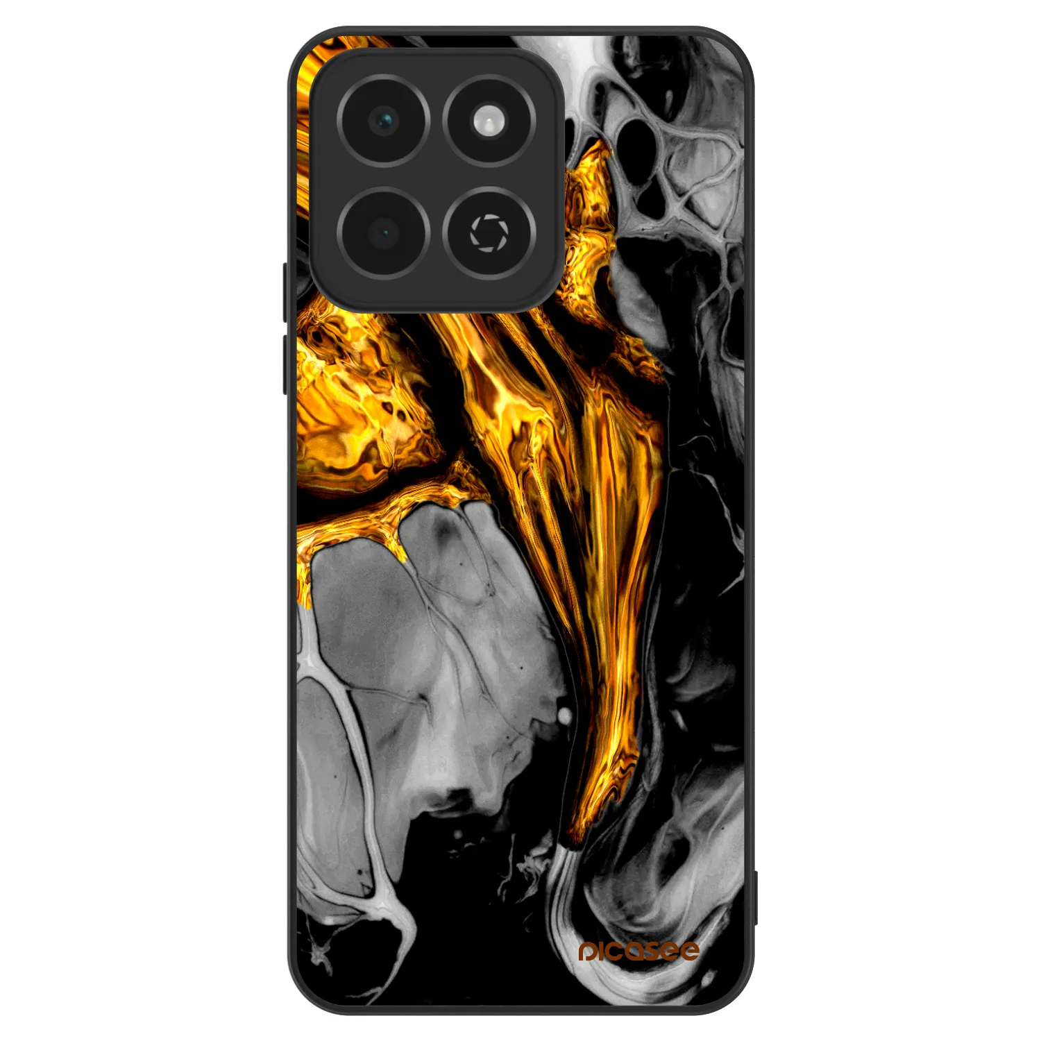 Picasee ULTIMATE CASE pro Honor 200 Smart 5G - Black Gold