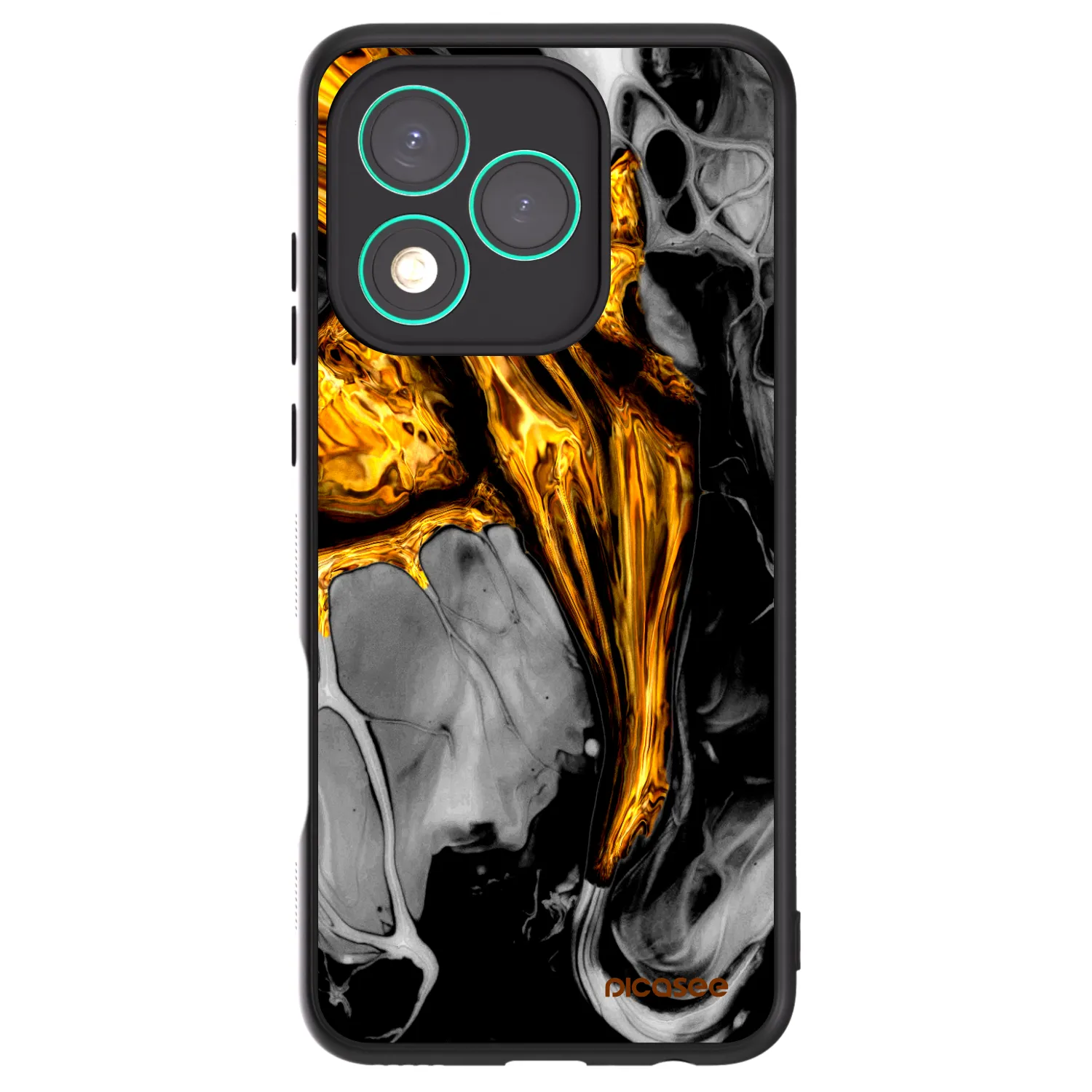 Picasee ULTIMATE CASE pro Honor 400 Lite 5G - Black Gold