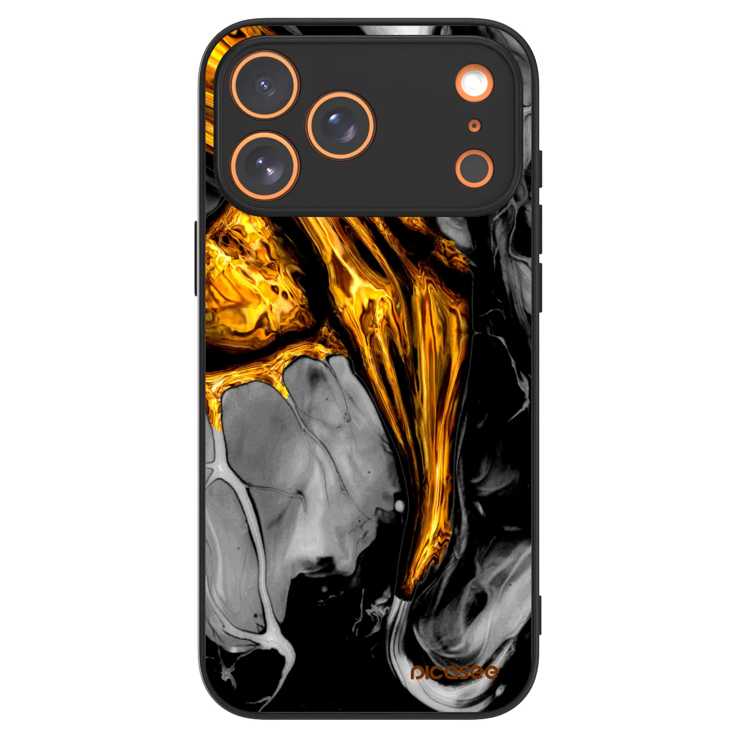 Picasee ULTIMATE CASE pro Apple iPhone 17 Pro Max - Black Gold