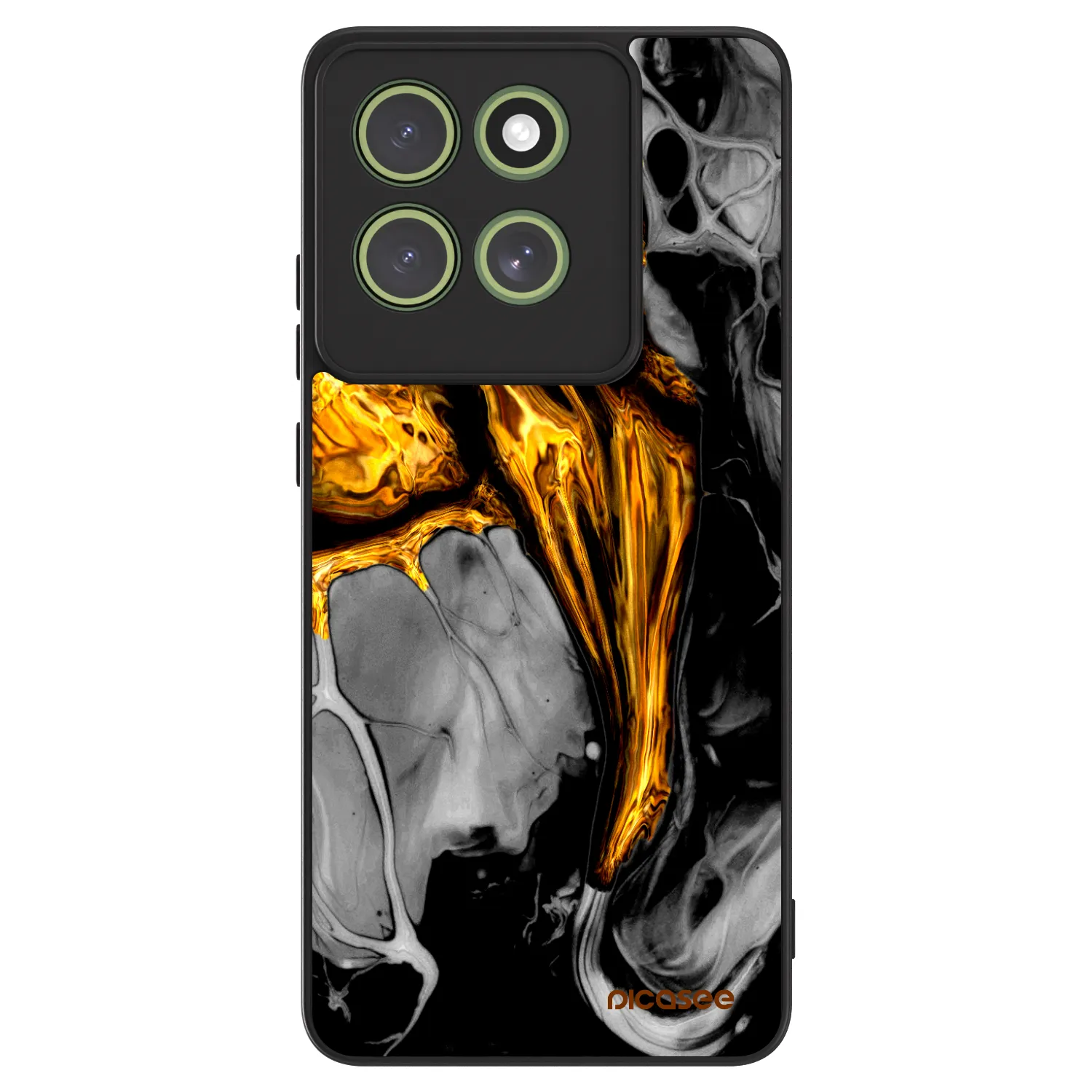 Picasee ULTIMATE CASE pro Motorola Moto G86 5G - Black Gold