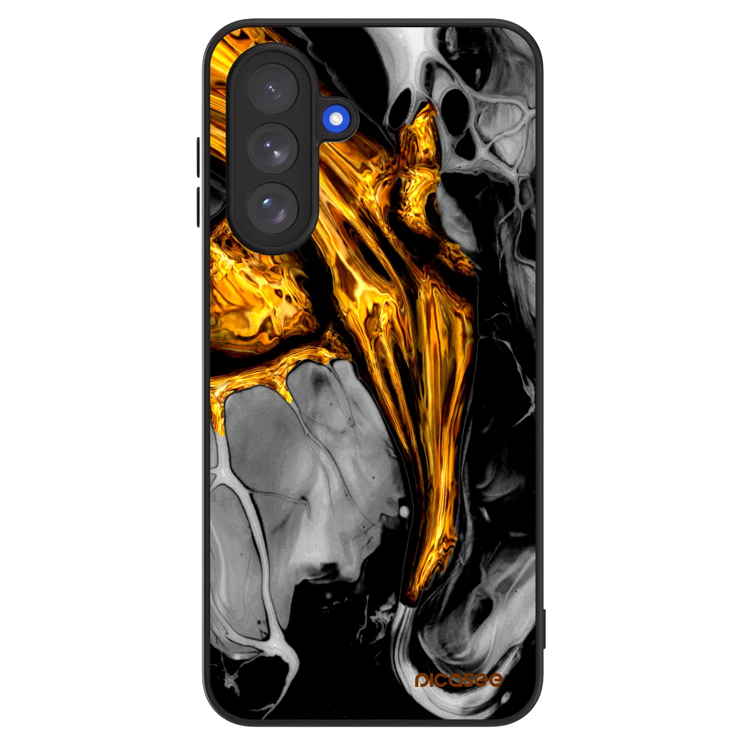 Picasee ULTIMATE CASE pro Samsung Galaxy A17 5G - Black Gold