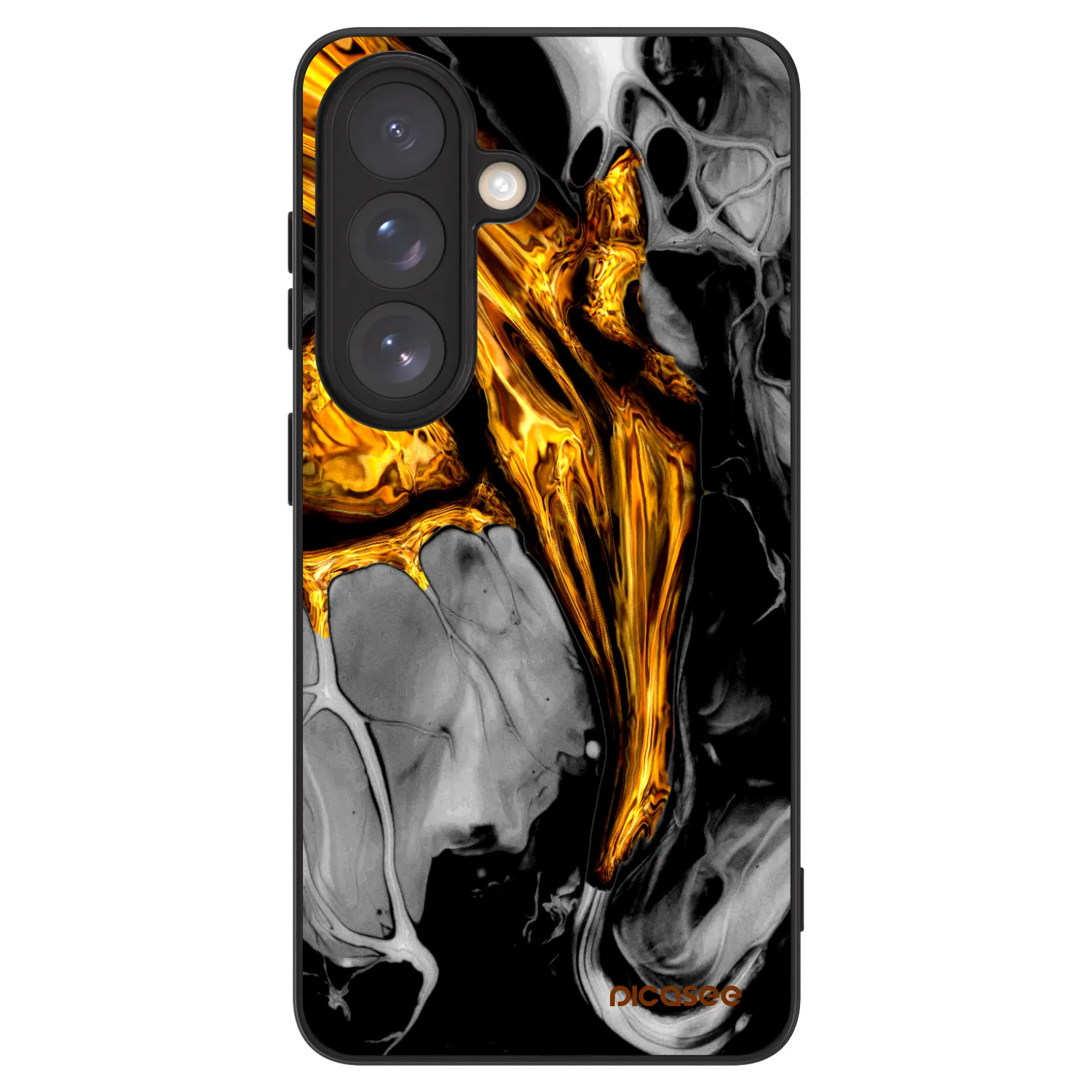 Picasee ULTIMATE CASE PowerShare pro Samsung Galaxy S26 - Black Gold