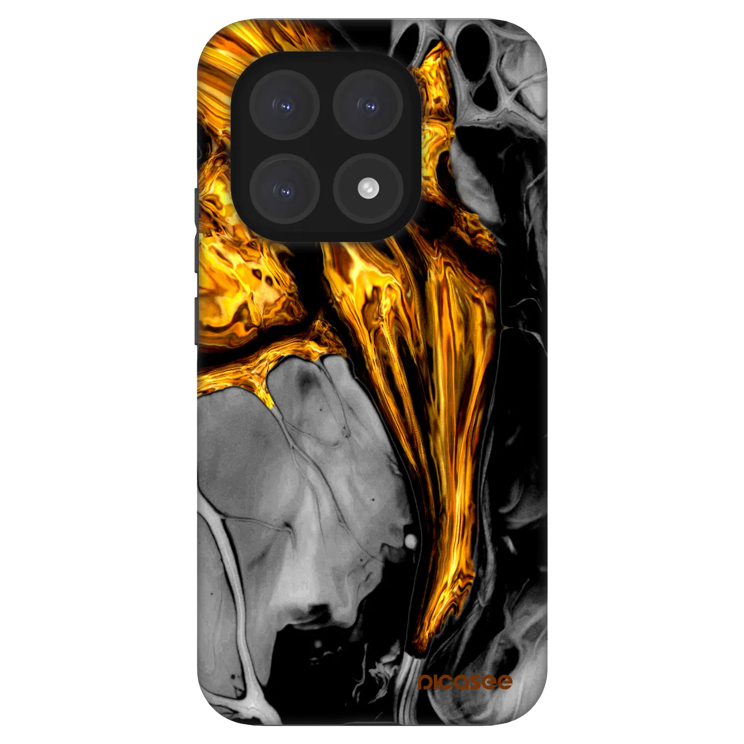 Picasee Fashion Case pro Xiaomi 15T - Black Gold