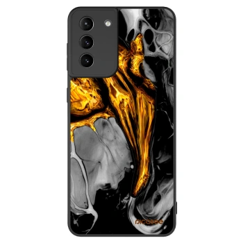 Obal pro Samsung Galaxy S21+ 5G G996F - Black Gold