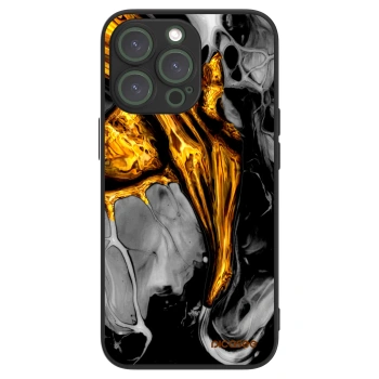 Picasee ULTIMATE CASE pro Apple iPhone 13 Pro - Black Gold