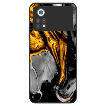 Obal pro Xiaomi Poco X4 Pro 5G - Black Gold