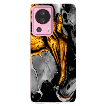 Picasee silikonový průhledný obal pro Xiaomi 13 Lite - Black Gold