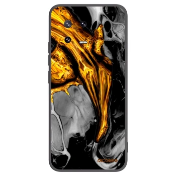 Picasee silikonový černý obal pro Xiaomi 13 Pro - Black Gold