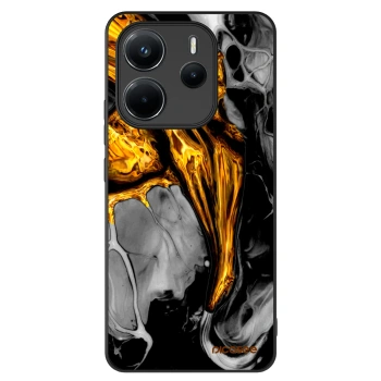 Picasee ULTIMATE CASE pro Xiaomi Redmi Note 14 4G - Black Gold